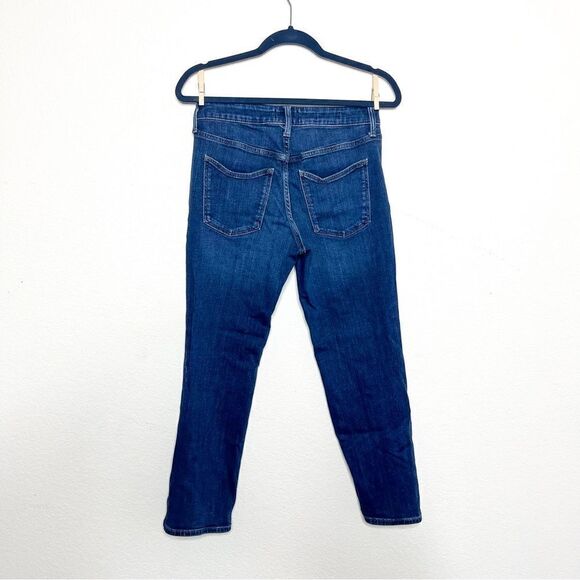 🍋 Universal Thread • Women High-Rise Slim Straight Jeans Size 4/27R Medium Wash - Picture 2 of 6